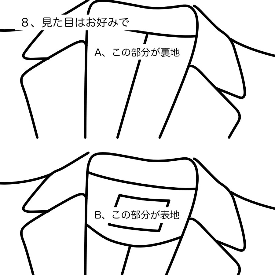 服飾技術の話 「裏」と「断面」の秘密の関係