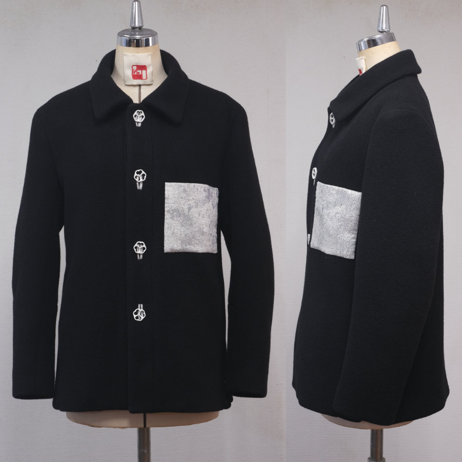 １、袖にちょっとした工夫を加えたジャケット