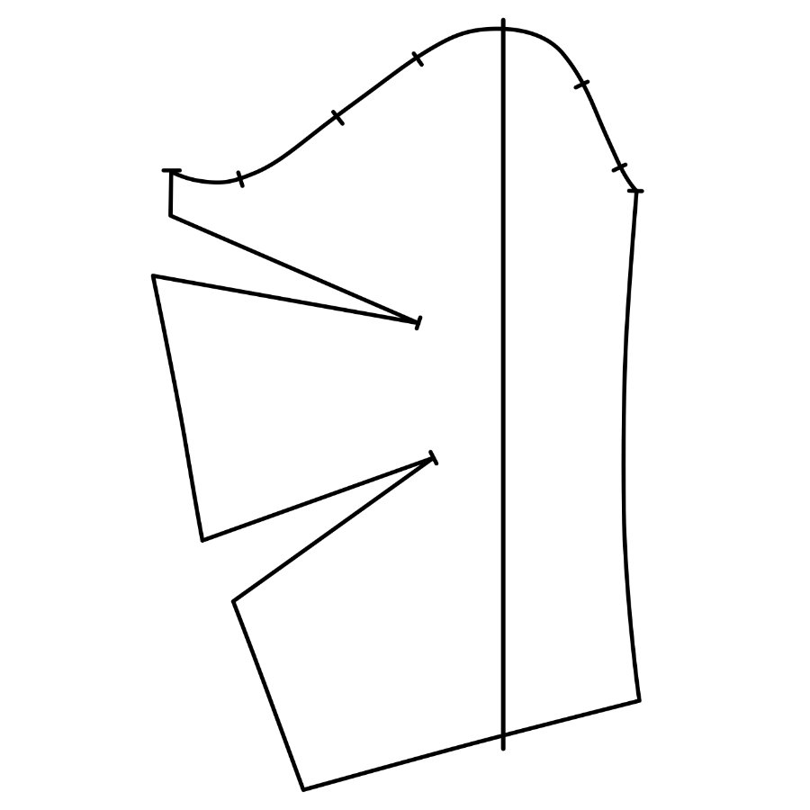 ５、最終的な型紙