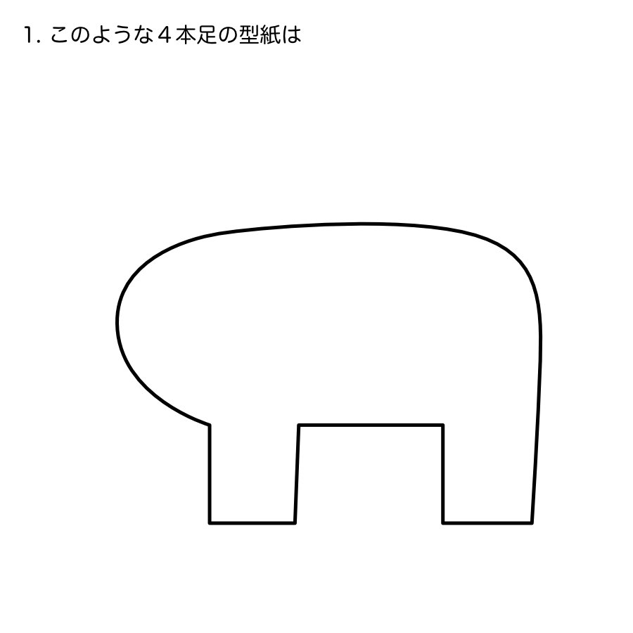 型紙つくりの「きそ」の「きそ」