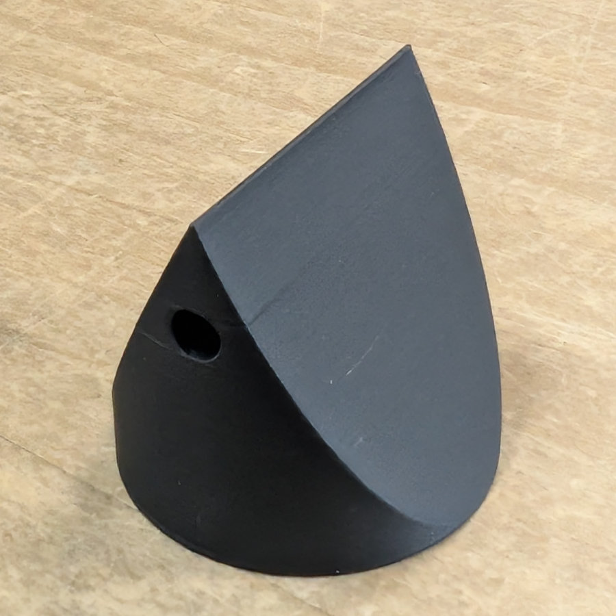 前からは三角、横からは四角、上からは丸